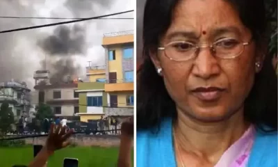 muere-quemada-esposa-de-exprimer-ministro-de-nepal-durante-un-ataque-por-manifestantes