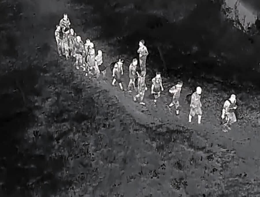 Operativos fronterizos con drones dejan 39 haitianos indocumentados detenidos en Dajabón