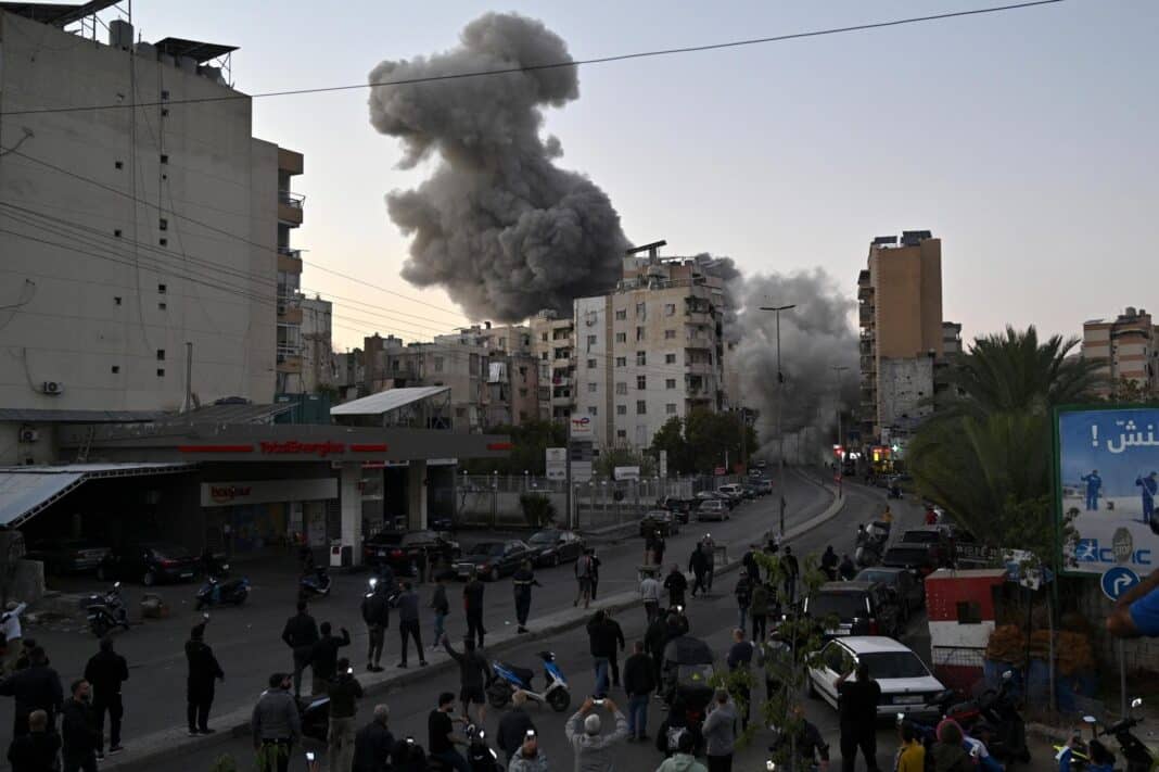 Ataques israelíes cerca de Beirut dejan al menos ocho muertos