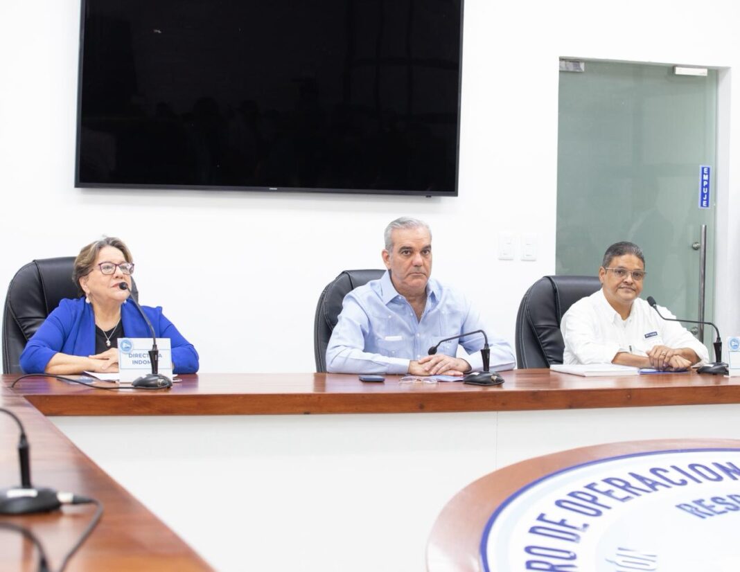 Presidente Abinader: Gobierno actuará como una sola estructura para garantizar una respuesta efectiva ante temporada ciclónica