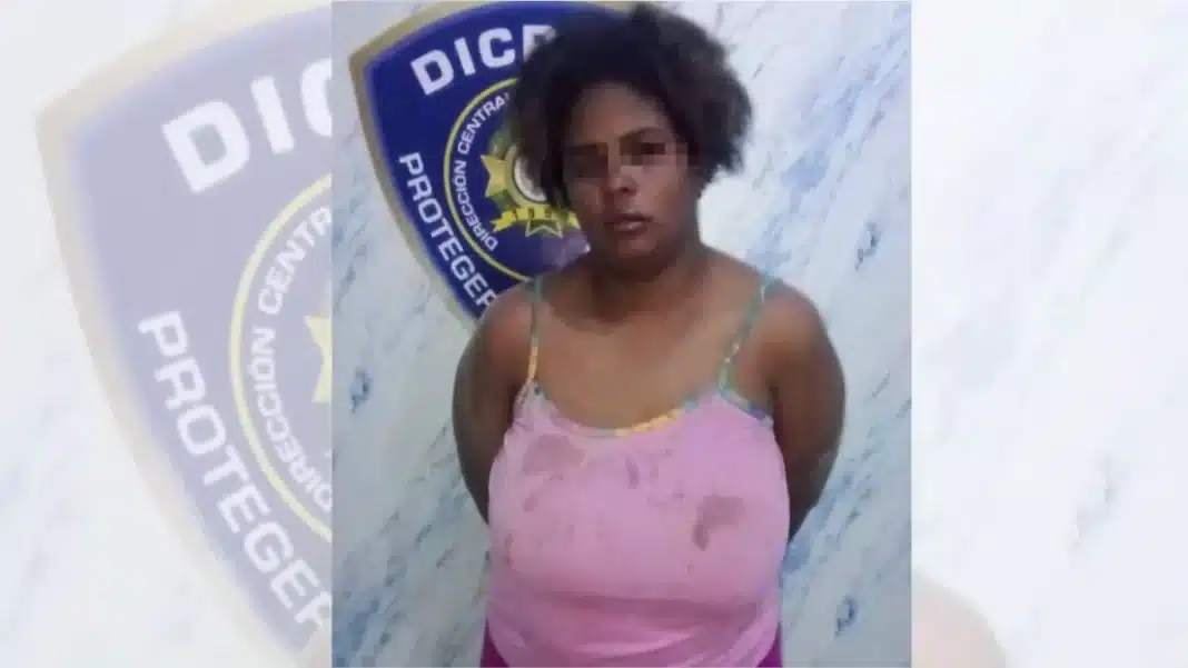 Apresan a mujer señalada por la muerte de su pareja en Villa Mella