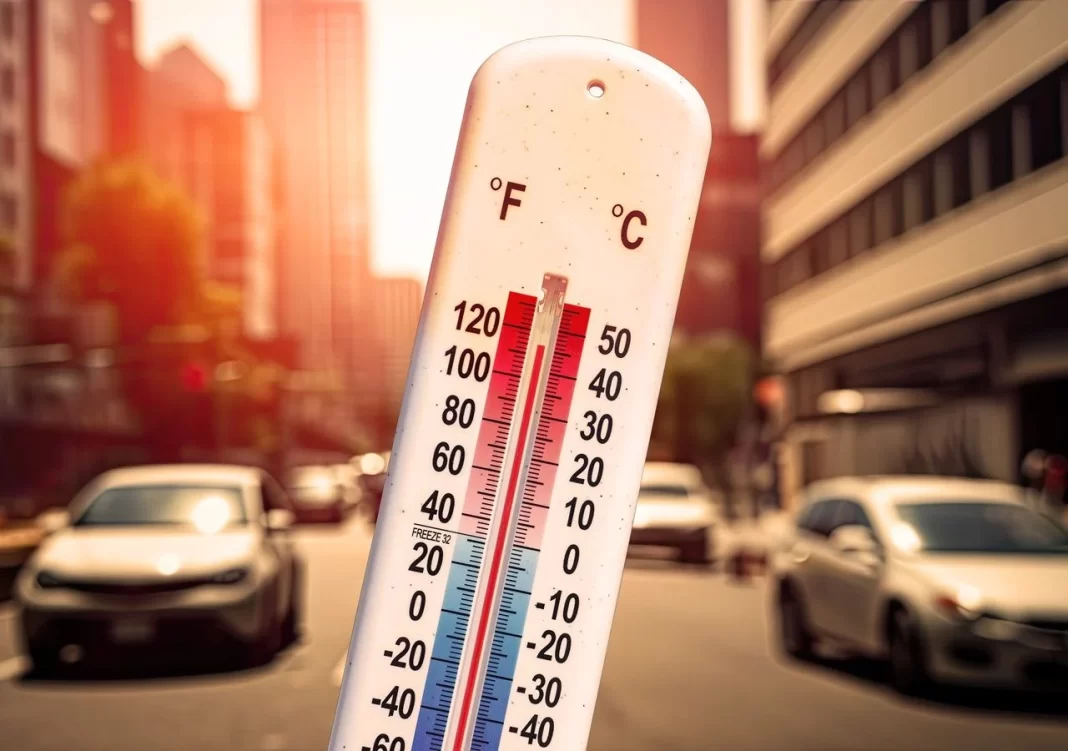 INDOMET pronostica calor intenso, polvo del Sahara y aguaceros para este lunes