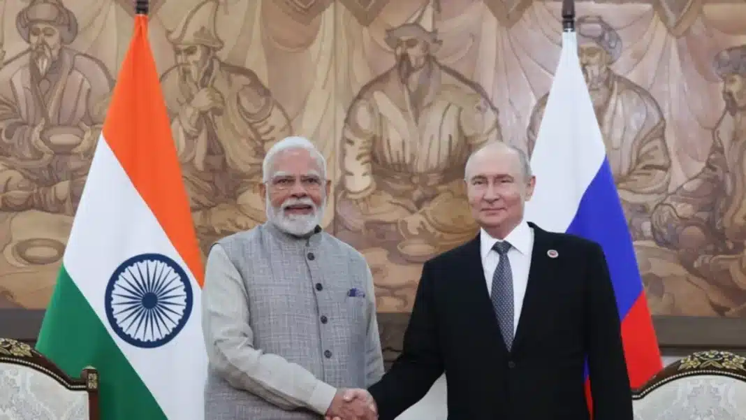 Modi presiona por una salida negociada a la guerra en Ucrania durante encuentro con Putin