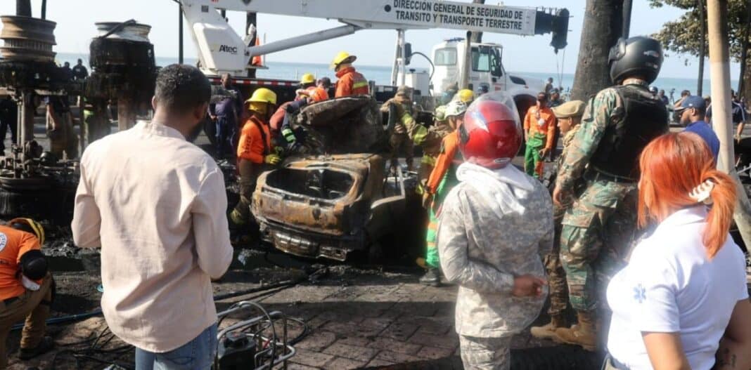 Testigo describe el momento en que tanquero explotó tras chocar en el Malecón