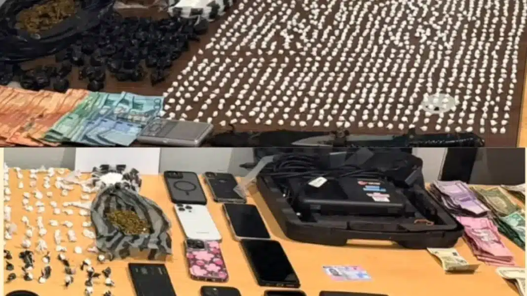 Dos detenidos en Jimaní tras operativo donde ocupan más de 700 gramos de presuntas drogas