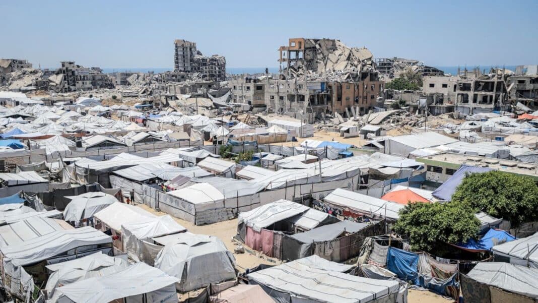 Gaza se prepara para las lluvias con miles de familias aún sin refugio adecuado