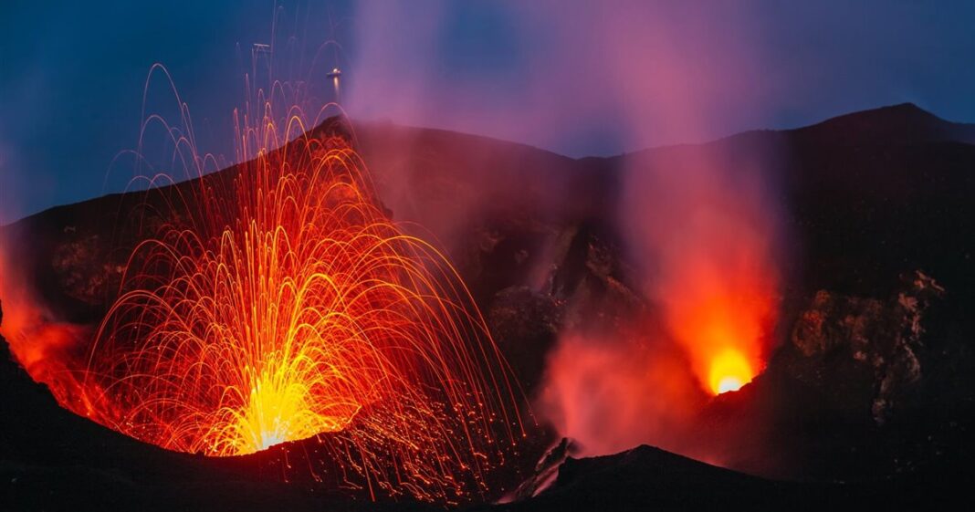 Tres volcanes activos mantienen en alerta a comunidades y autoridades en distintos países
