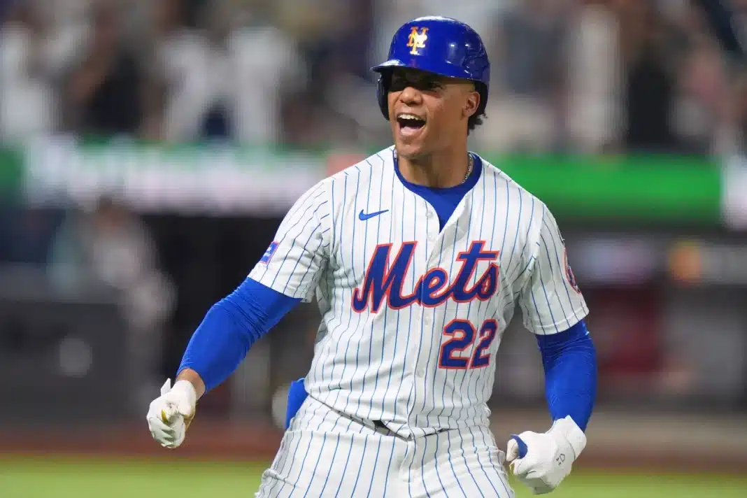 Juan Soto sacude su jonrón 27 y los Mets vencen a Texas con un cierre explosivo