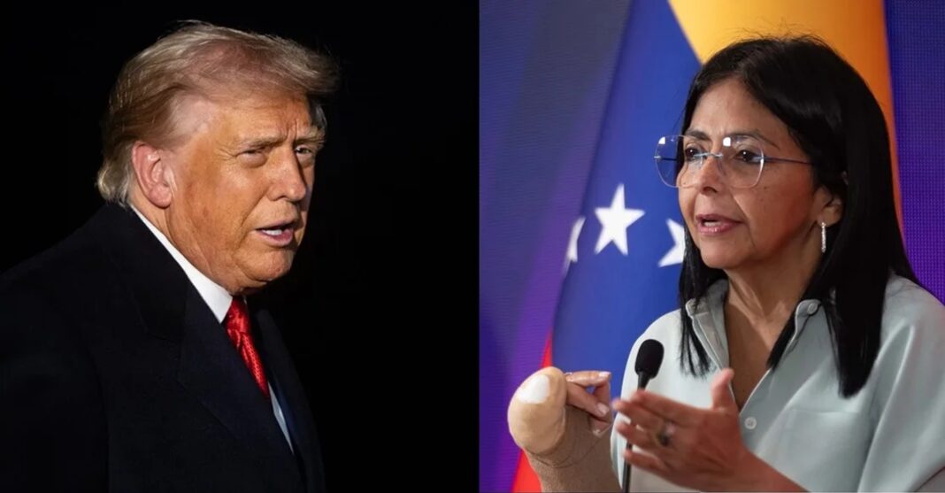 Trump y Delcy Rodríguez se reúnen en Nueva York en nuevo acercamiento entre Washington y Caracas