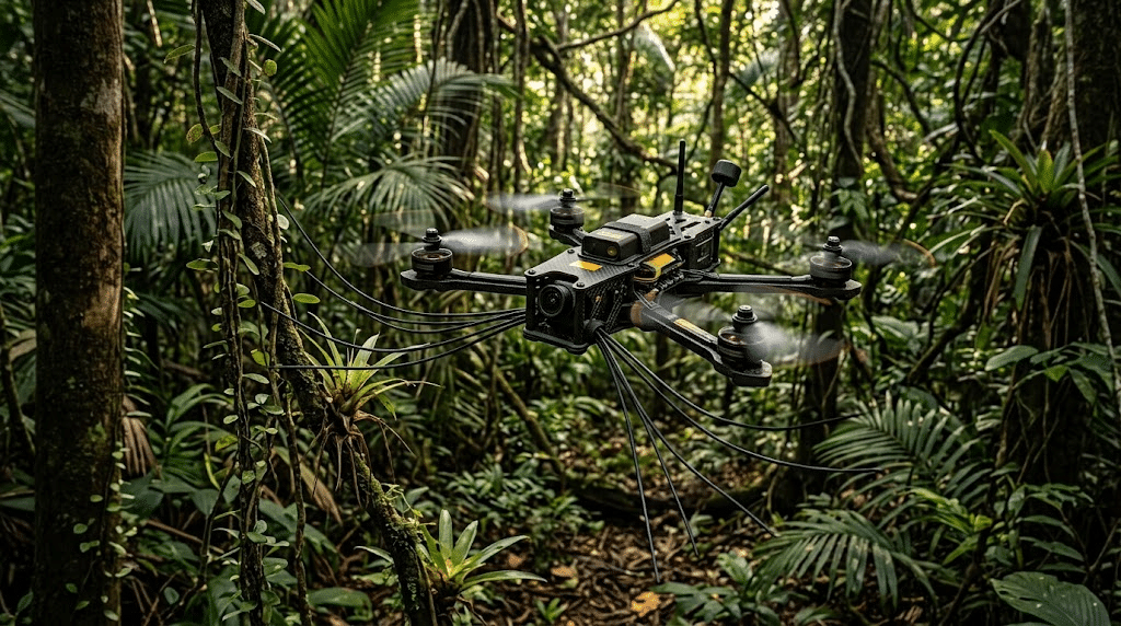 Crean diminuto dron con “bigotes” capaz de orientarse incluso en completa oscuridad