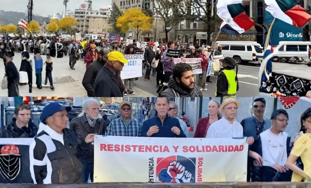 Dominicanos marchan en Nueva York contra ICE tras ataque a compatriota