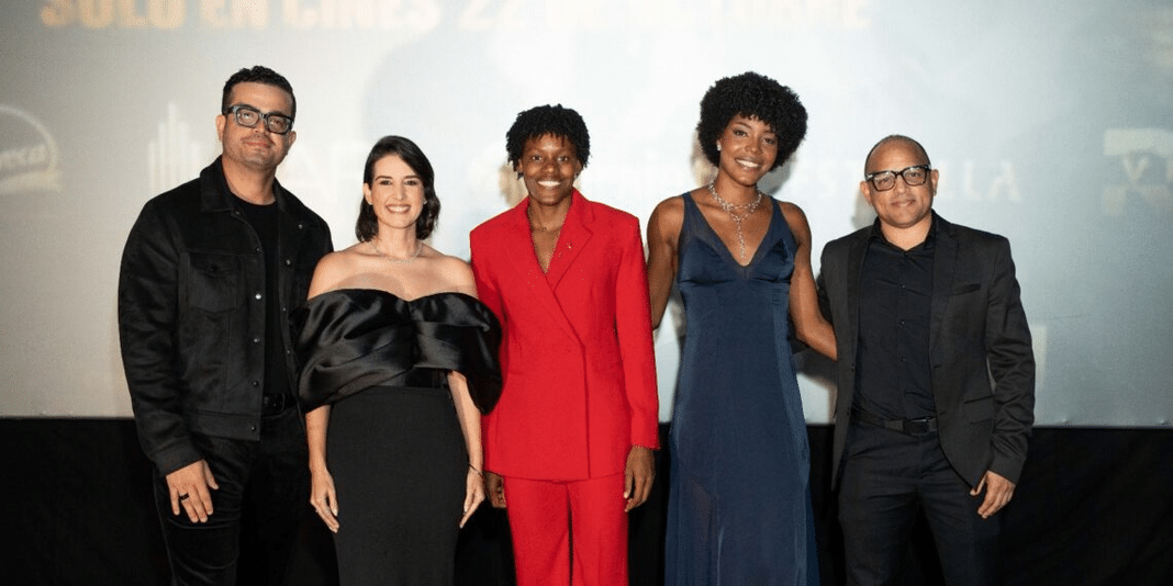 Marileidy Paulino se emociona en estreno de película sobre su vida
