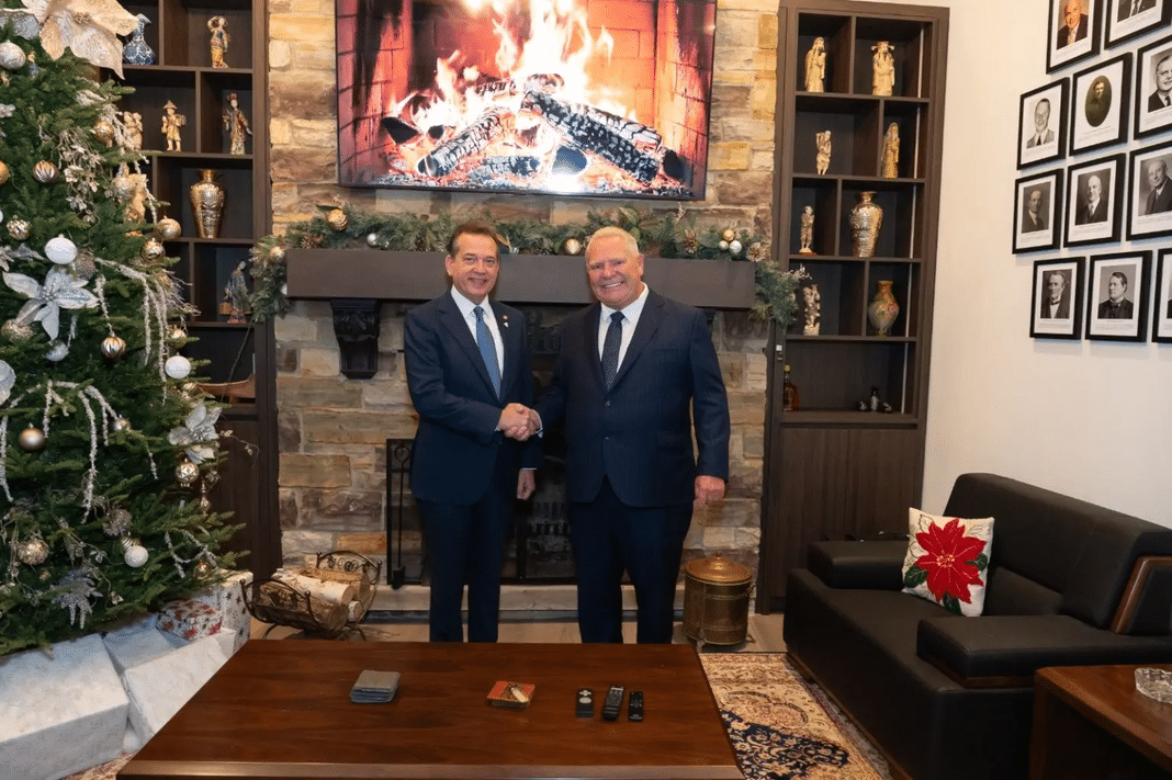 Bisonó acuerda con Ontario misión comercial hacia RD para el año 2027