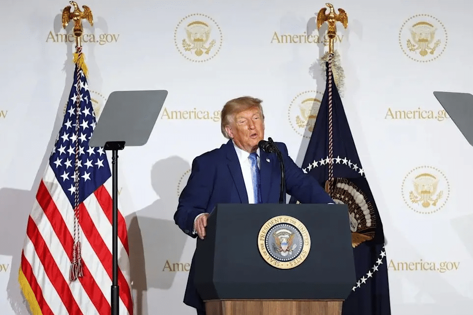 Trump afirma que Venezuela podría celebrar elecciones, pero aún es pronto